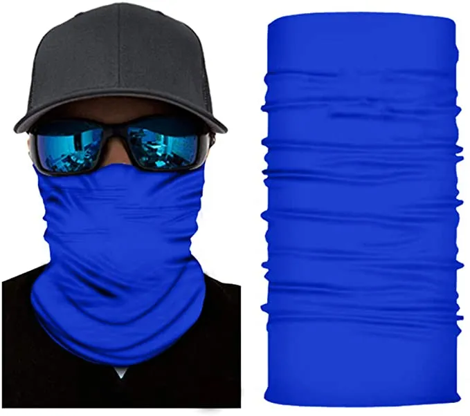 12 Pack Neck Gaiter Tube Bandana