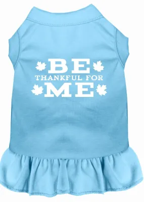 Be Thankful For Me Screen Print Dress Baby Blue 4x (22)