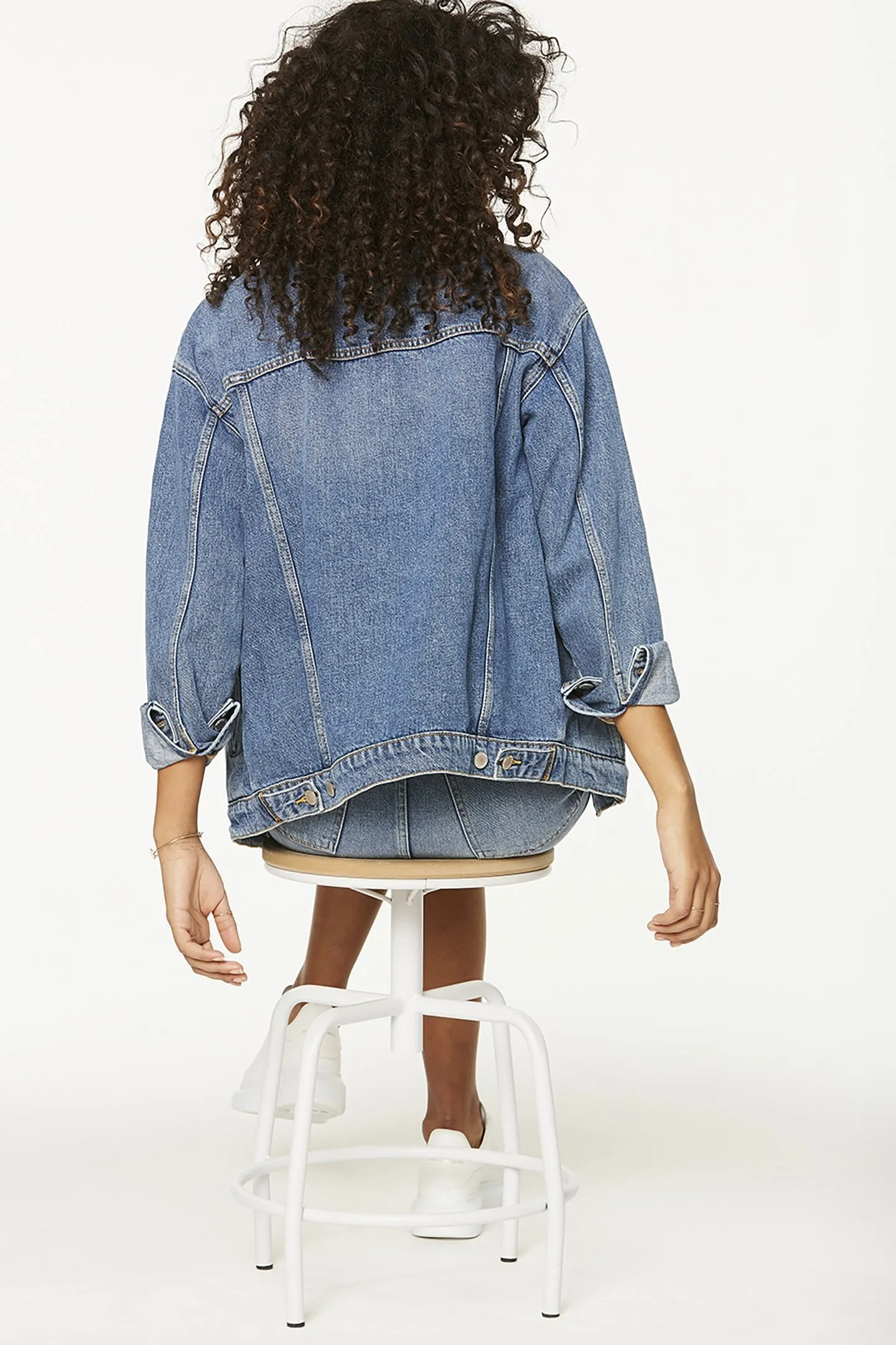 beda denim jacket <br> by ARMEDANGELS