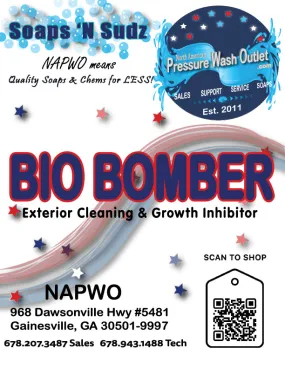 BIO BOMBER EXTERIOR CLEANER & GROWTH INHIBITOR