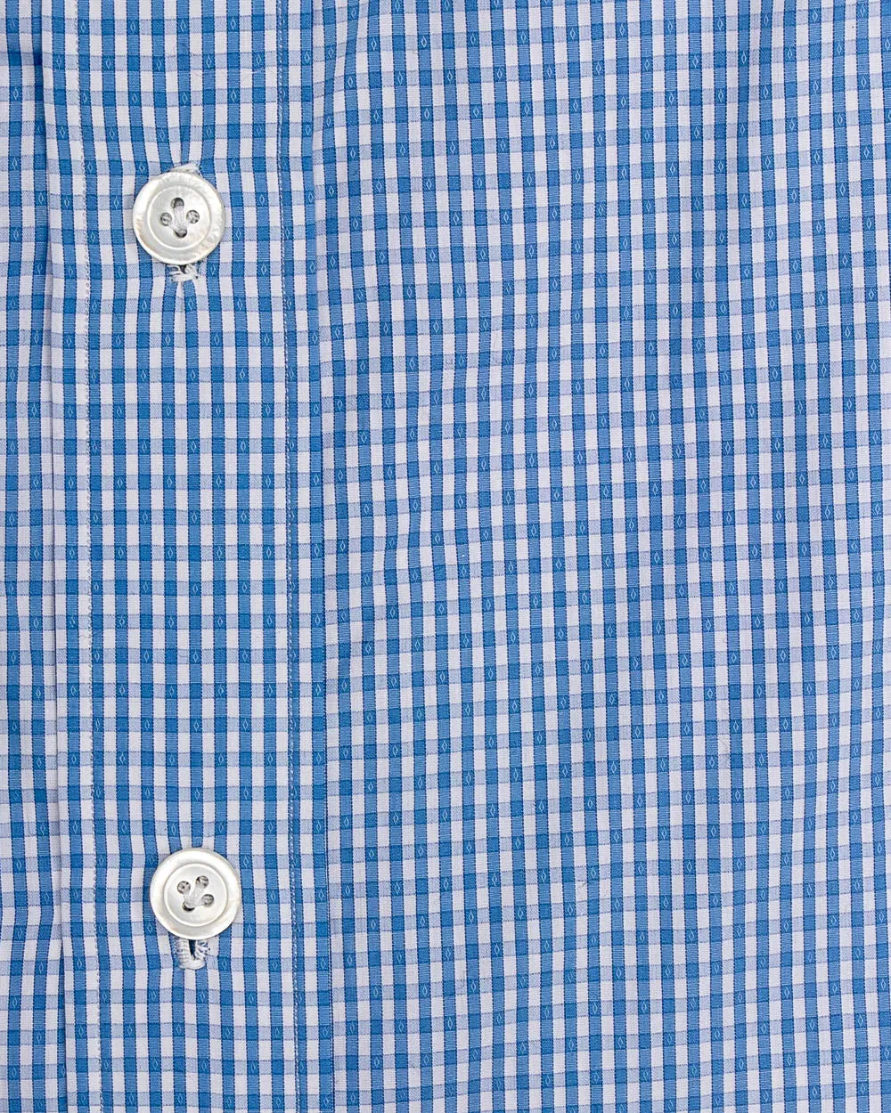 Blue Micro Check Dress Shirt