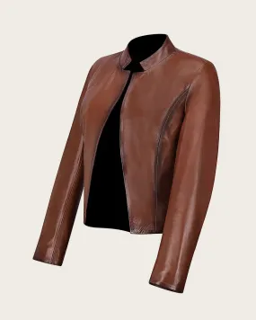 Brown short jacket