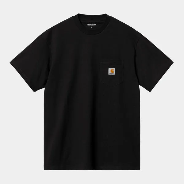 Carhartt WIP Local Pocket T-Shirt - Black / Marengo