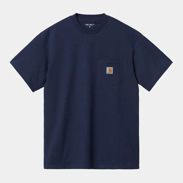 Carhartt WIP Local Pocket T-Shirt - Enzian / Storm Blue