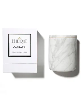 Carrara Marble Candle Holder