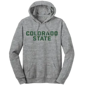 Colorado State University Hooded Sweatshirt - Gray