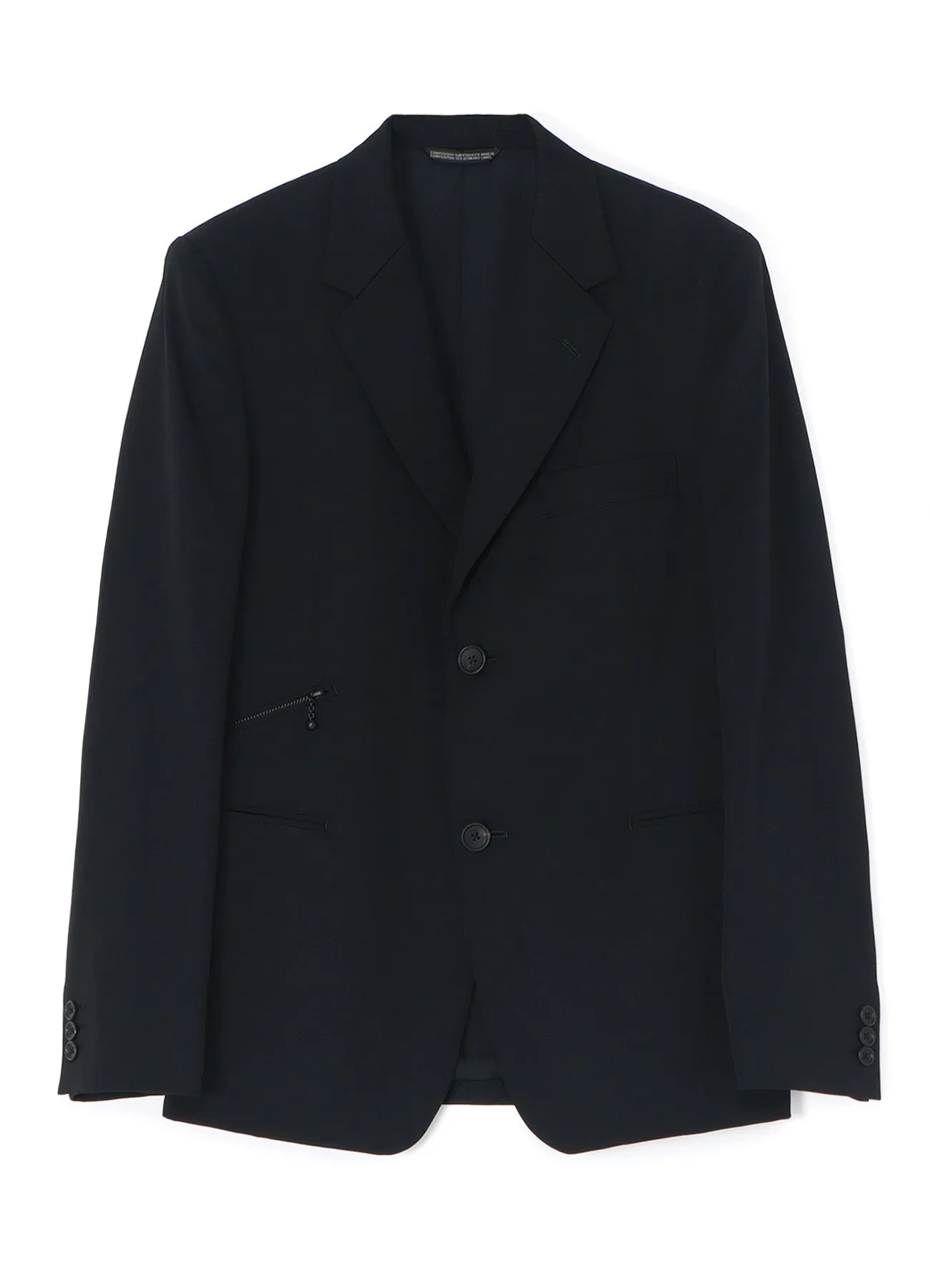 COSTUME D'HOMME WOOL GABARDINE 2-BUTTON JACKET