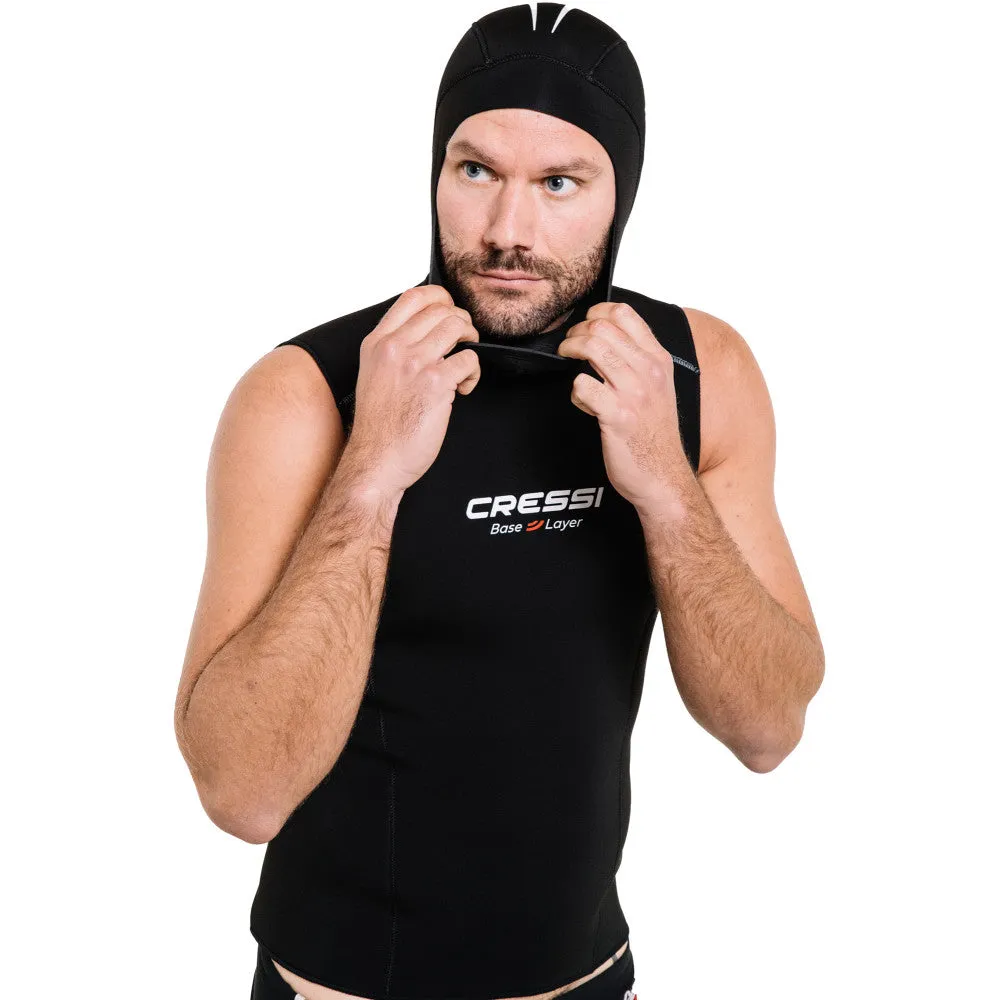 Cressi Mens Base Layer Hooded Vest (2.5/5mm)