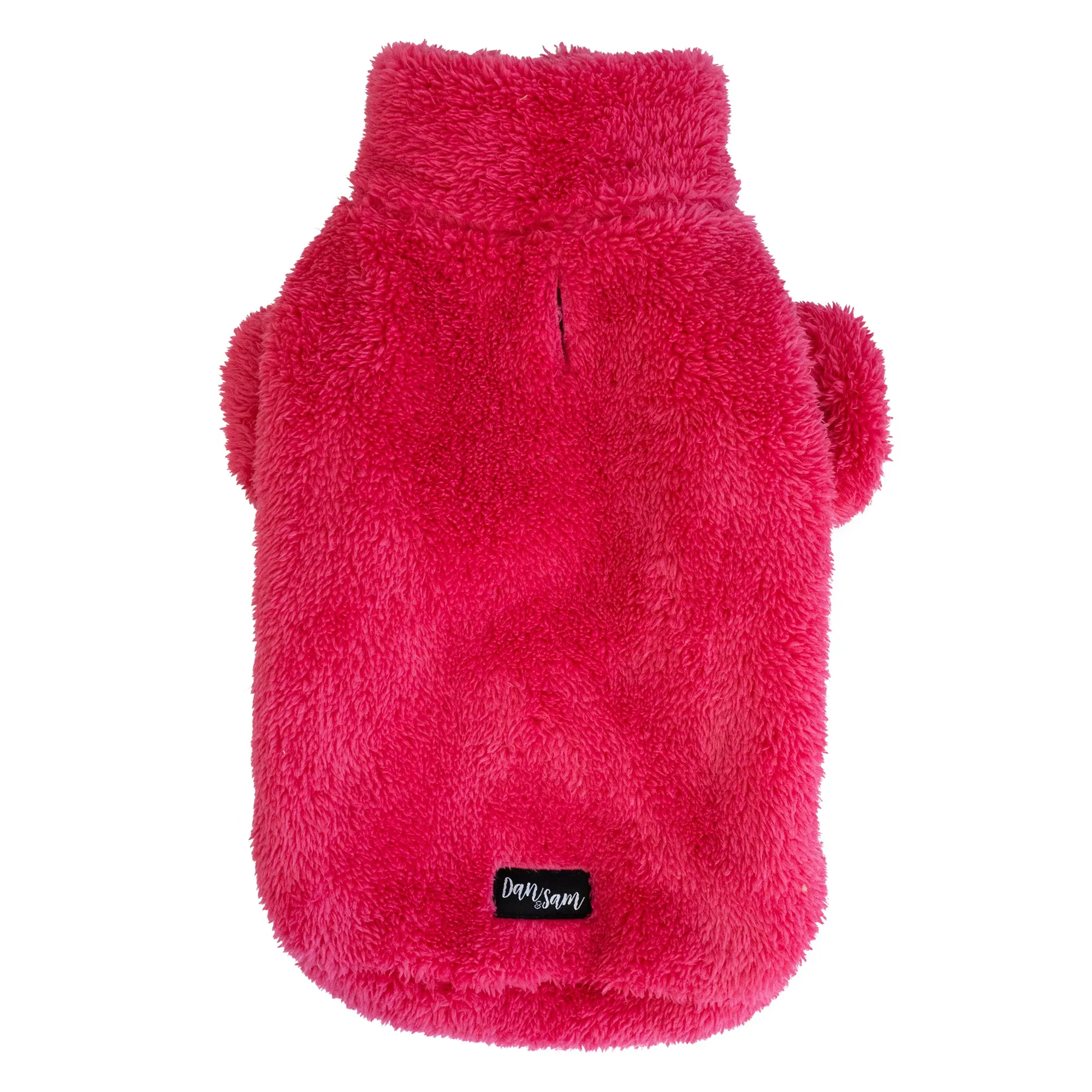 Dan & Sam - Teddy Jumper (Raspberry Sorbet) - 45cm