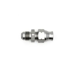 DeatschWerks 6AN Male Flare to 5/16in Hardline Compression Adapter (Incl. 1 Olive Insert)