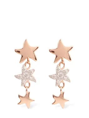 DoDo   9kt &amp; Diamond Star mono earring 