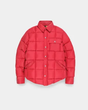 Down Shirt - Streakfree Nylon - Red (Final Sale)