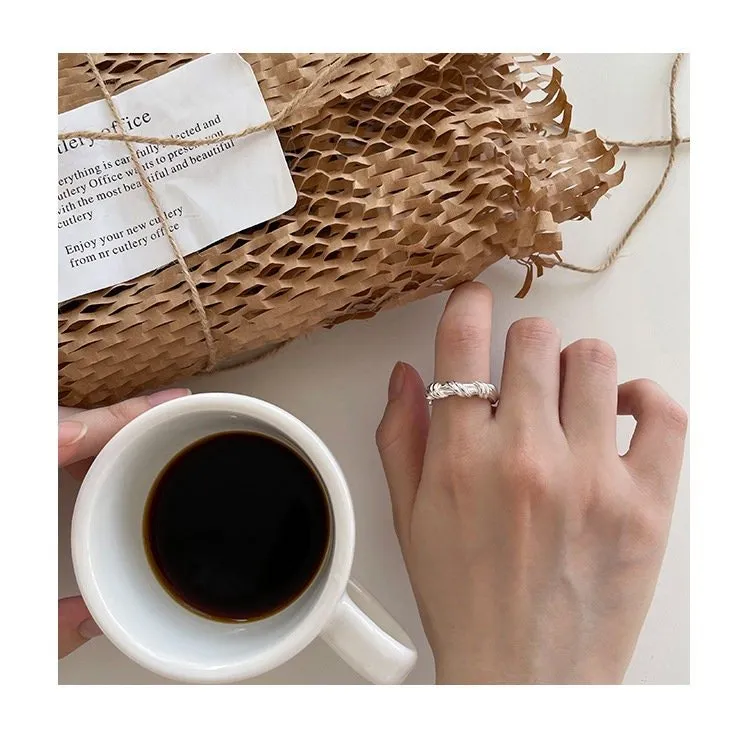 Eléa Twisted Knot Statement Ring, French Girl Aesthetic | Minimalist Chic