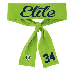 Elite - Zoom Tie Headband (223846) - Lime