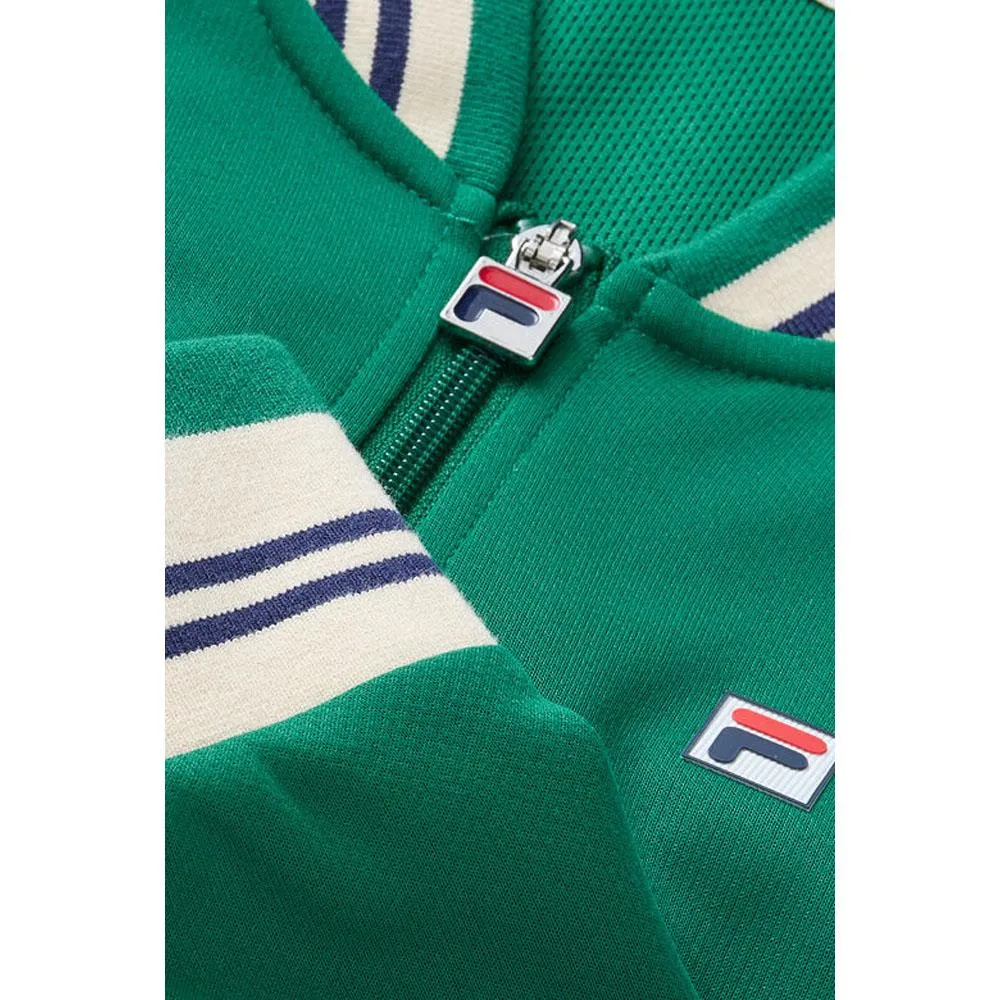 Fila Women's Heritage Iconic Settanta Jaclet - Green Jacket