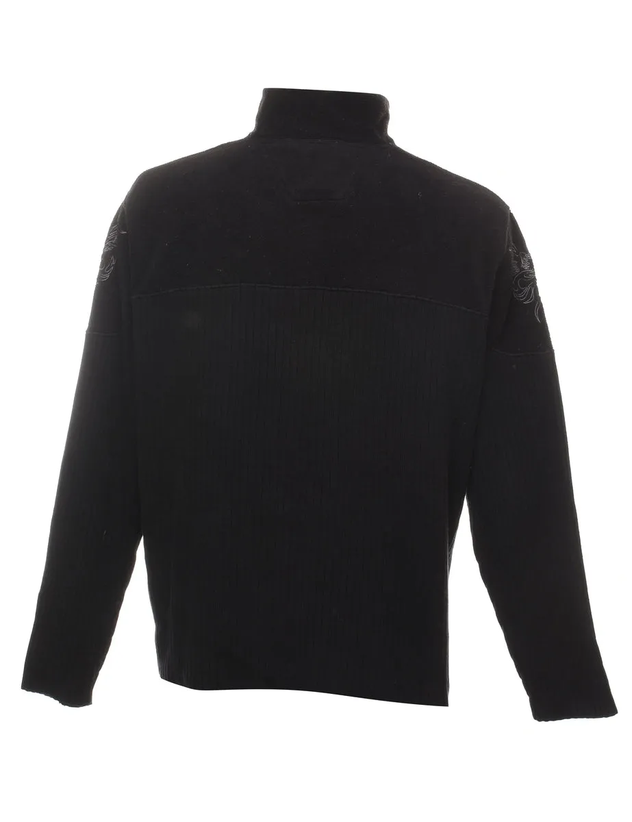 Harley Davidson Polo Neck Jumper - L