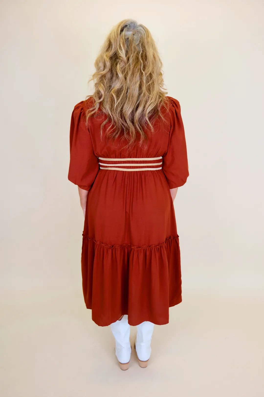 Holiday Social Midi Dress