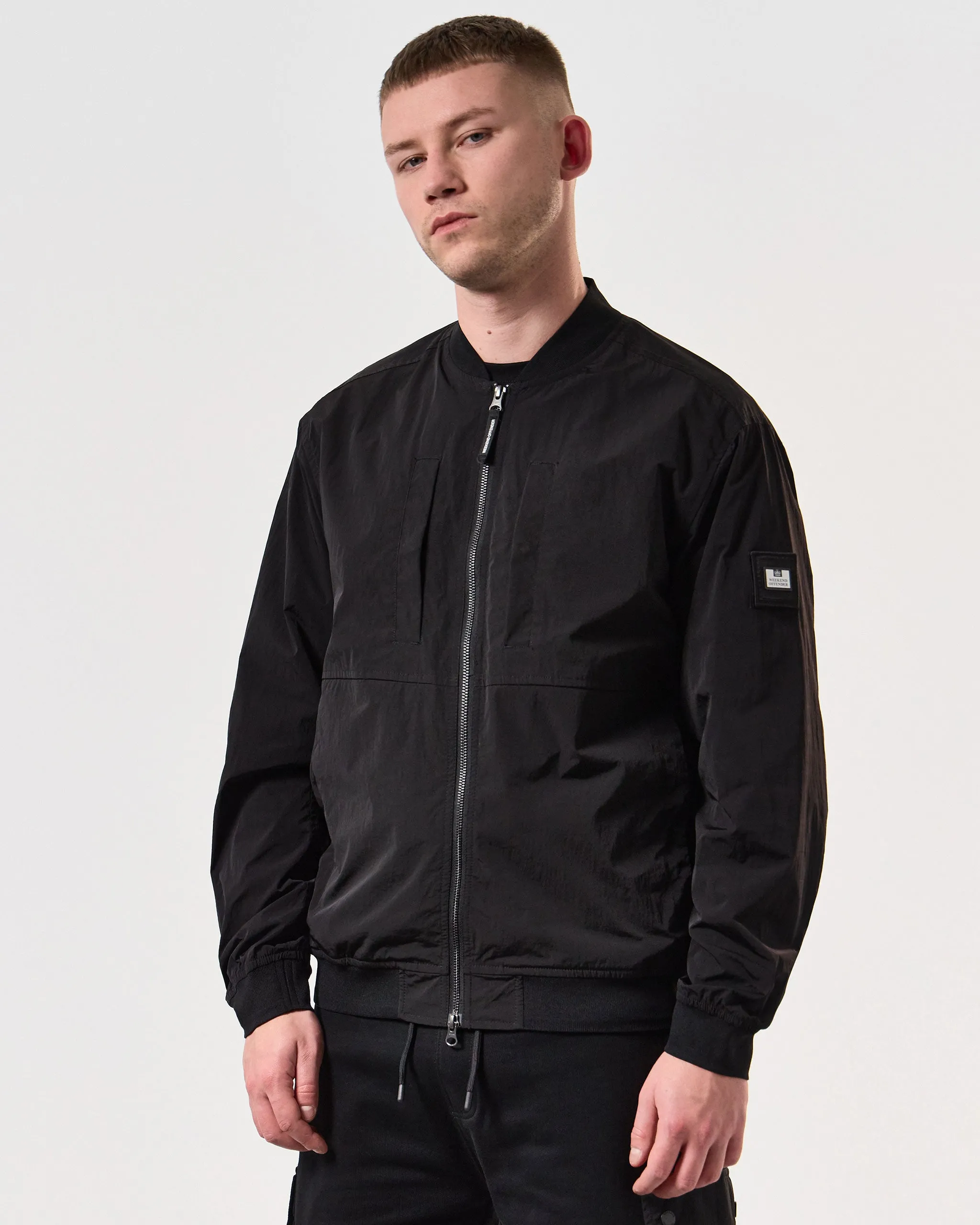 Hulopoe Bomber Jacket Black