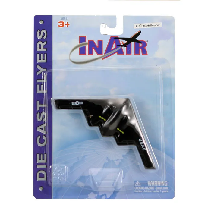 InAir Diecast 4.5" B-2 Stealth Bomber