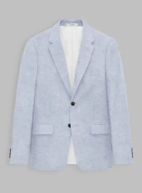 Italian Linen Lavender Mist Jacket