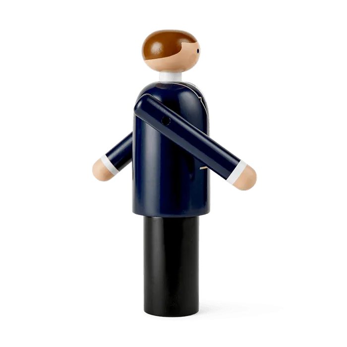 Kay Bojesen Figurines Groom, Blue/Black/White