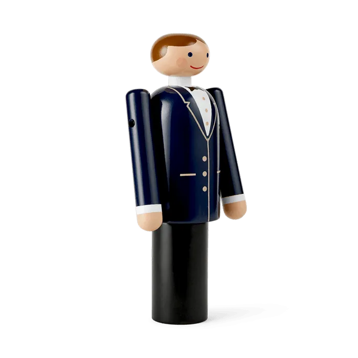 Kay Bojesen Figurines Groom, Blue/Black/White