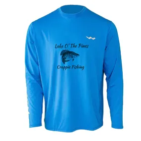 Lake O' Pines Crappie Fishing Helios Fishing Shirt