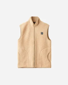 Langli Pile Waist Coat - Baige