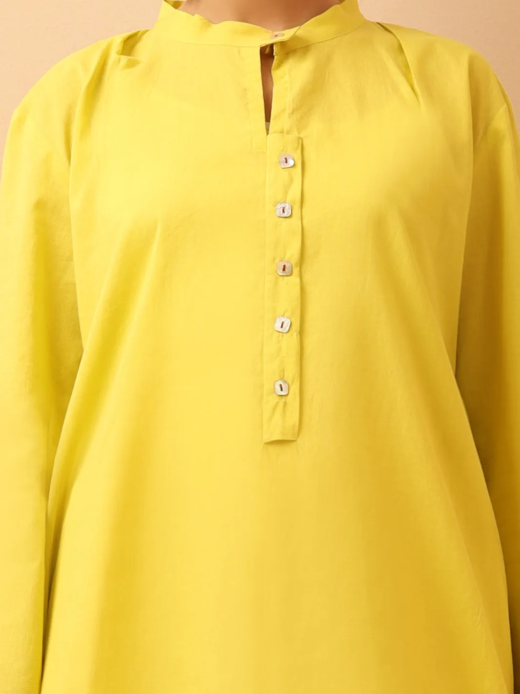 Lime Linen Tunic - ALCR-LK-1016