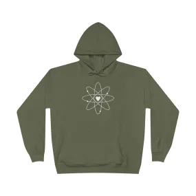 Love Atom Pullover Hoodie