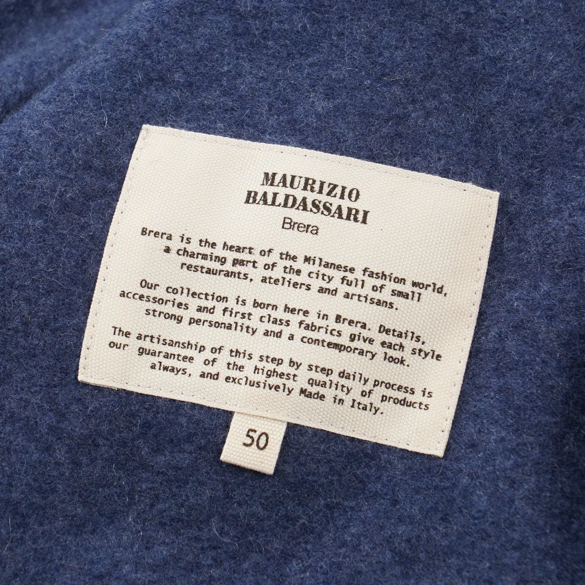 Maurizio Baldassari Flannel Cashmere Jacket