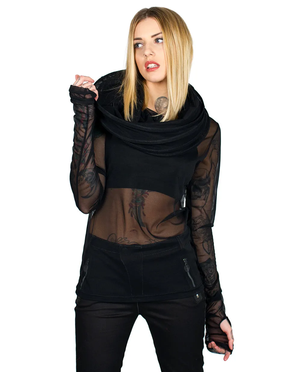 MESH CAGE TUNIC