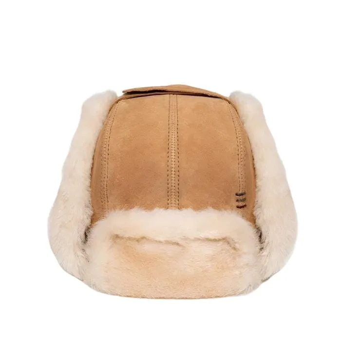 MINNETONKA SHEEPSKIN BOMBER HAT