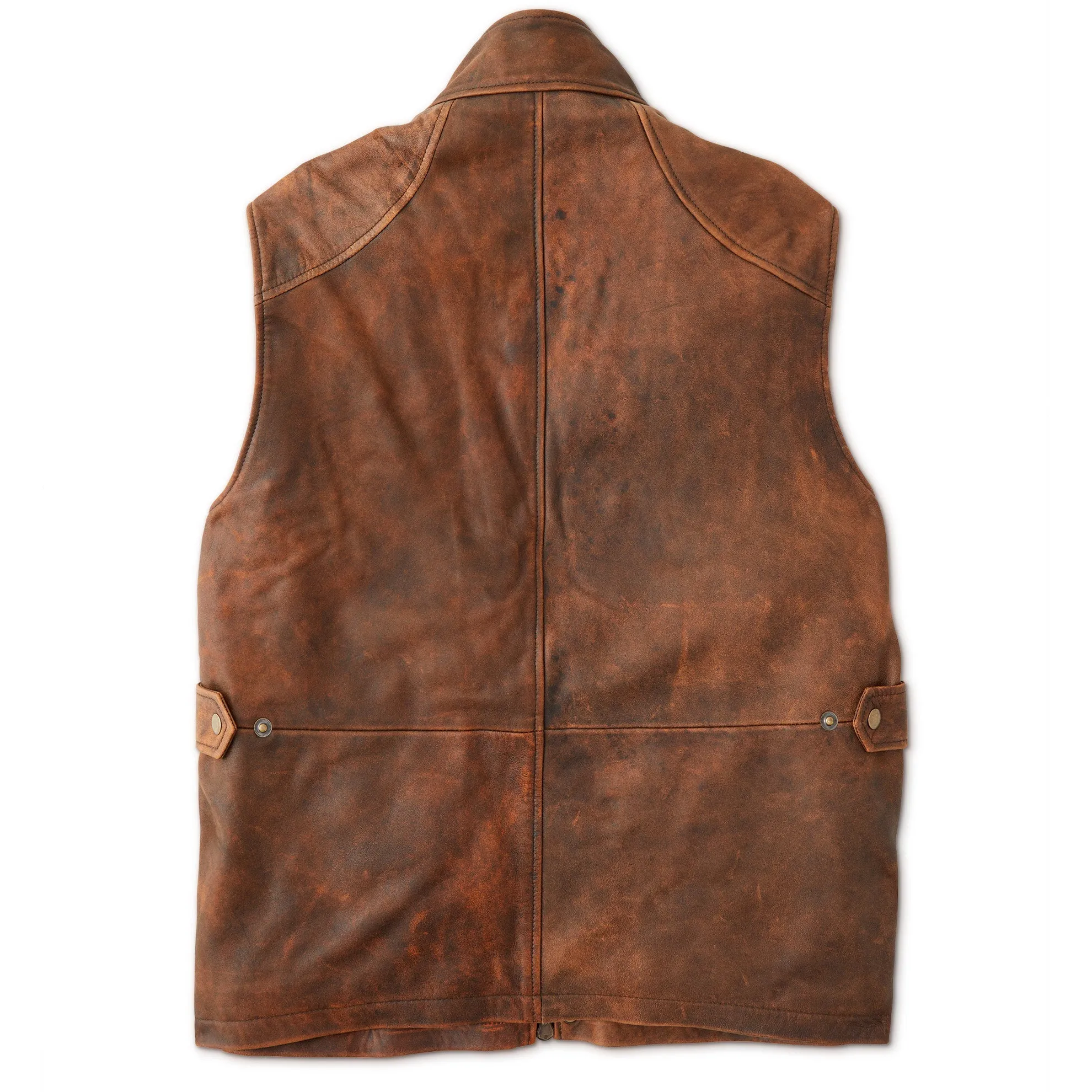 Missoula Leather Cargo Vest