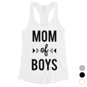 Mom Of Boys Womens Sleeveless Shirt