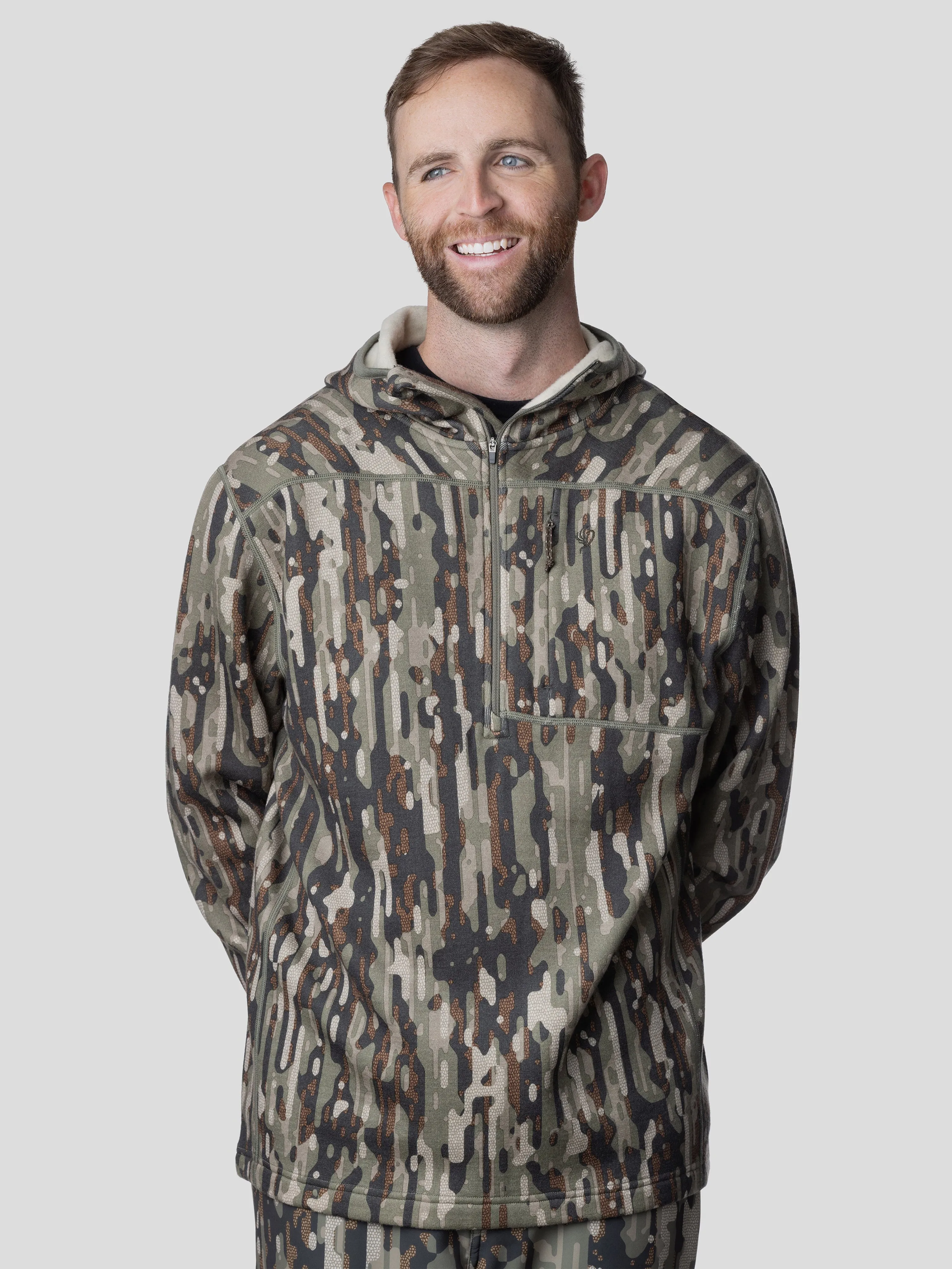 M's Barnburner Merino Hoodie - Woodland