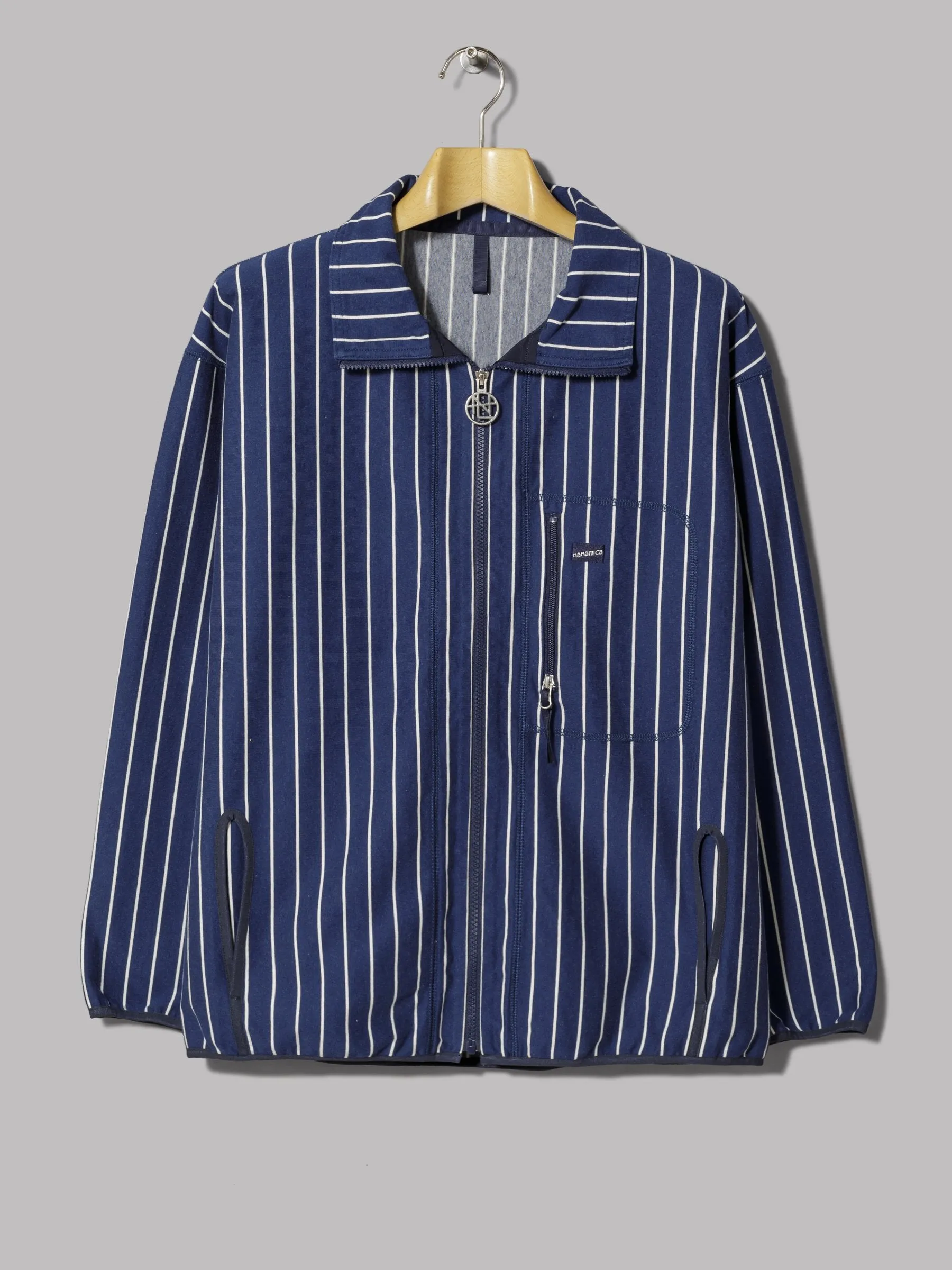 Nanamica Vertical Stripe Jacket (Navy)