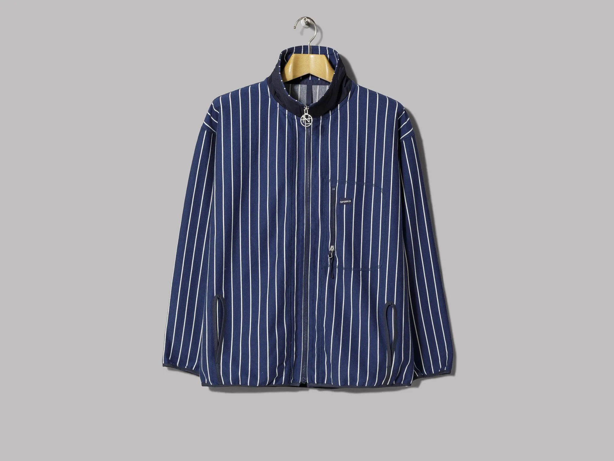 Nanamica Vertical Stripe Jacket (Navy)