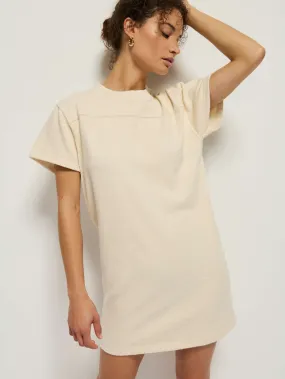 Nation LTD - Finn Crewneck Dress in Cream