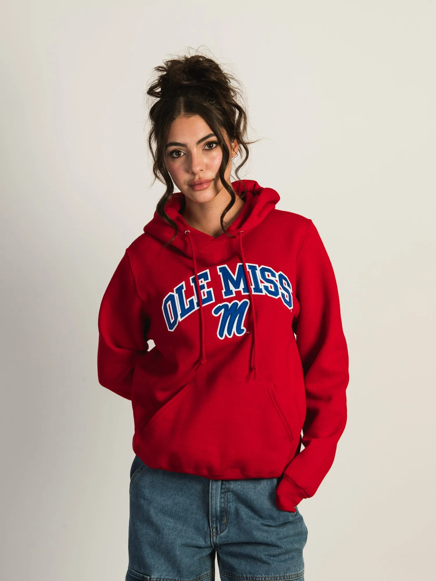 NCAA OLE MISS PULLOVER HOODIE