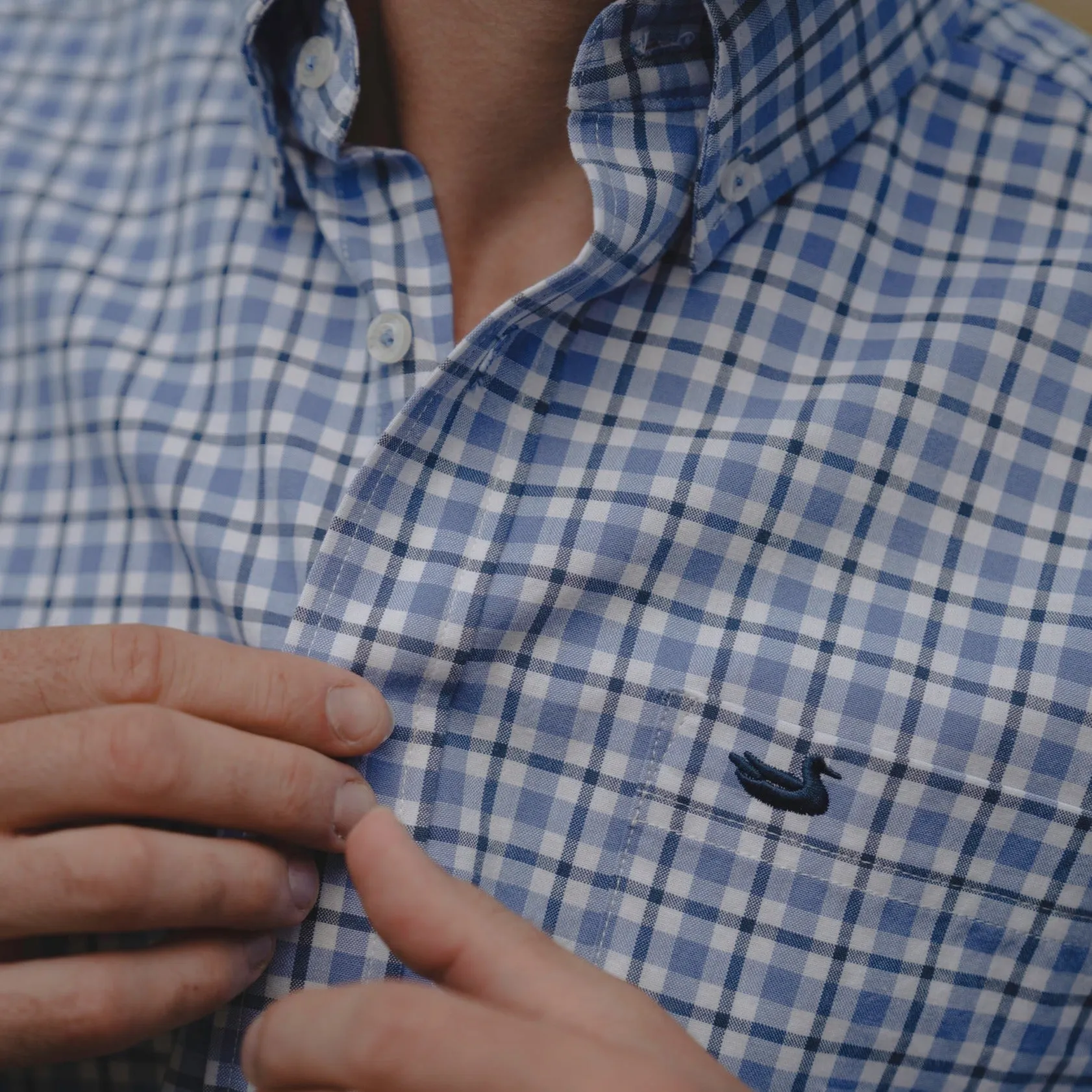 Oak Grove Washed Gingham Dress Shirt