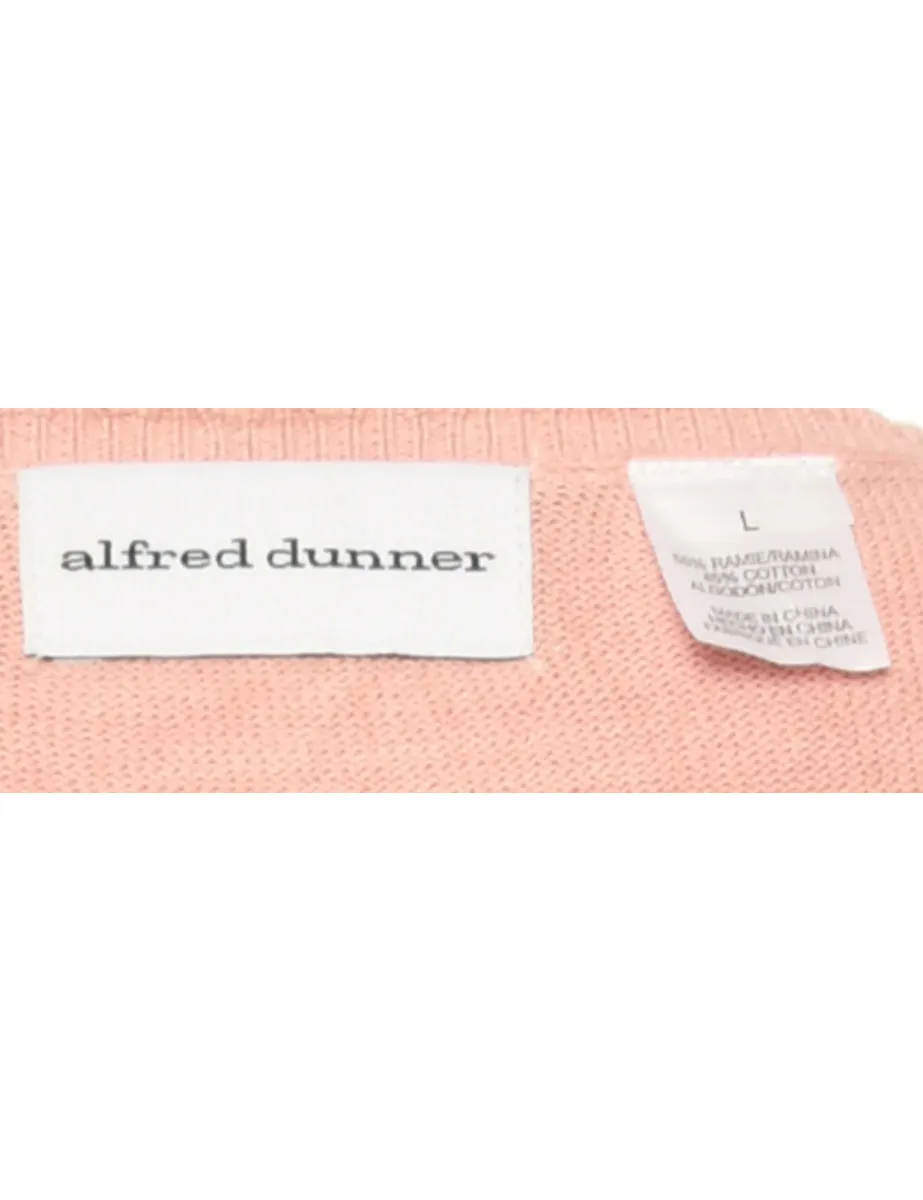 Pale Pink Alfred Dunner Jumper - L