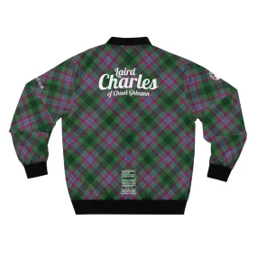 Personalised Dunans Rising Tartan Men's Bomber Jacket