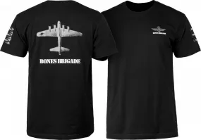 POWELL PERALTA BONES BRIGADE SERIES 15 BOMBER TEE BLACK