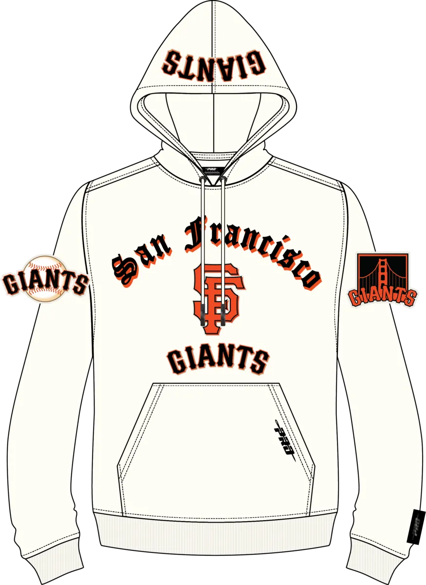 Pro Standard San Francisco Giants Old English FLC Po Hoodie