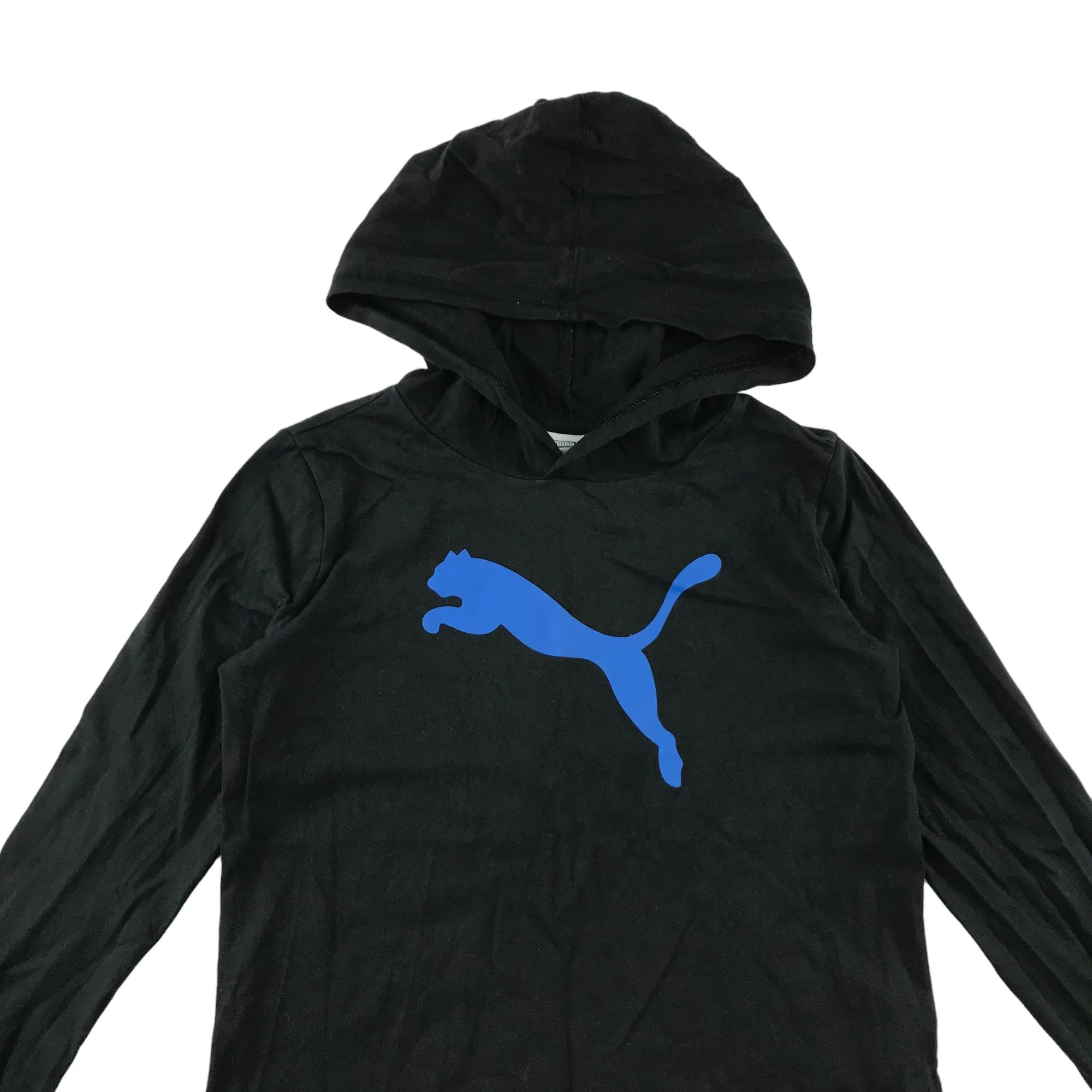 Puma hoodie 7-8 years black thin cotton