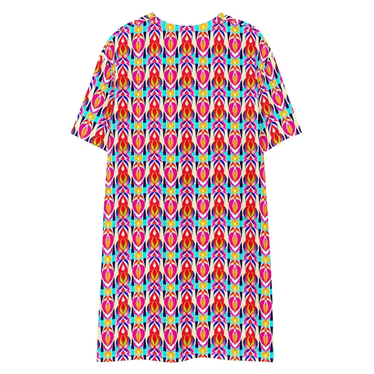 Radiant Ikat T-Shirt Dress