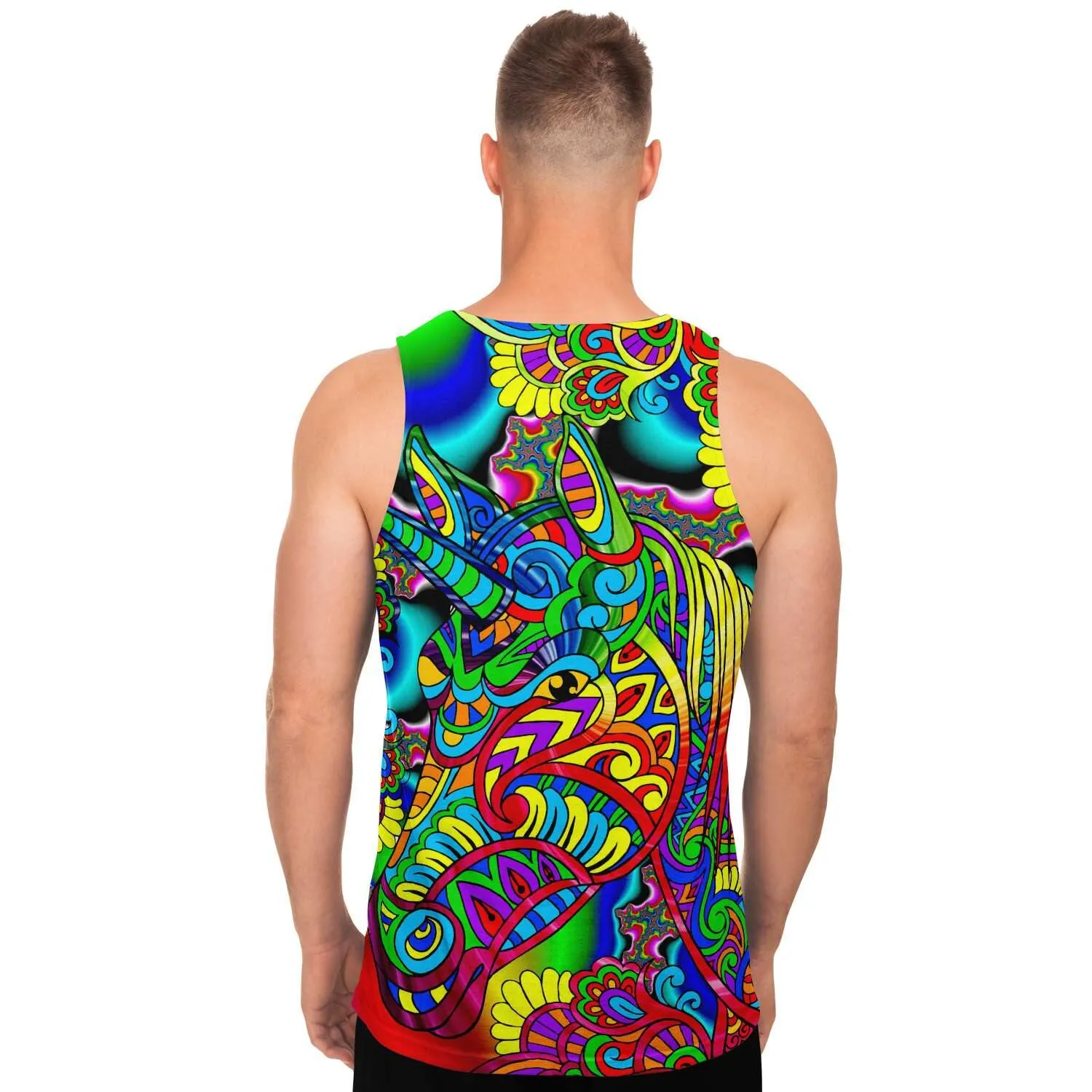 Radiant Unicorn Unisex Tank