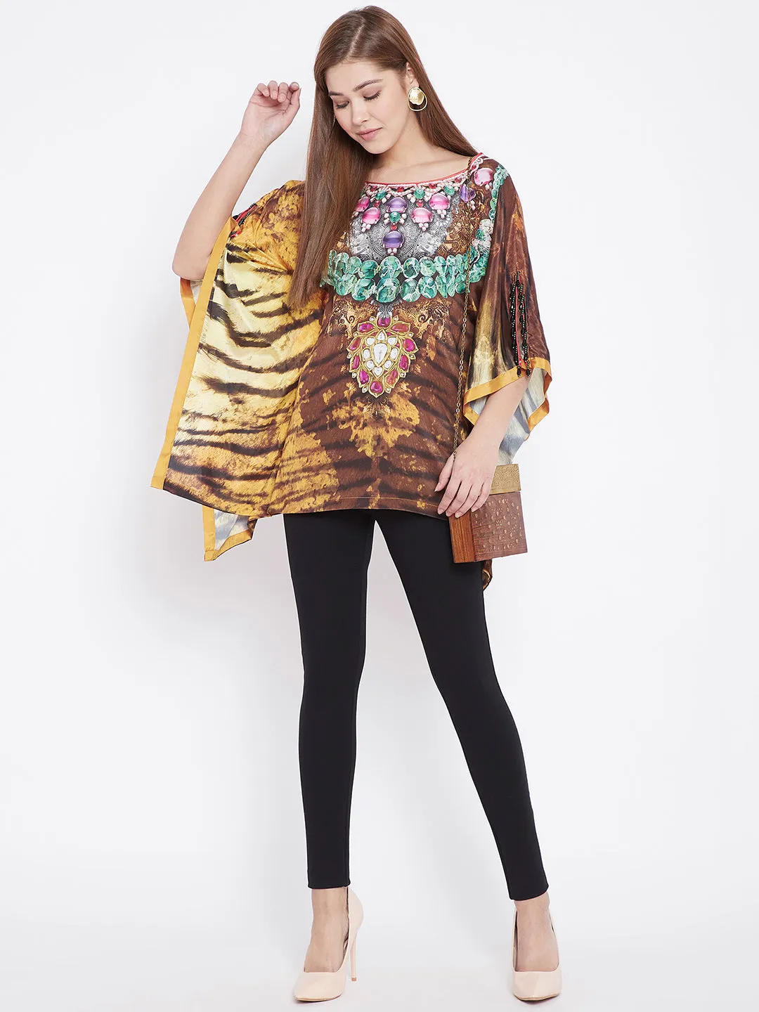 Riviere Serengeti Kaftan Top - (Clearance - Final Sale)