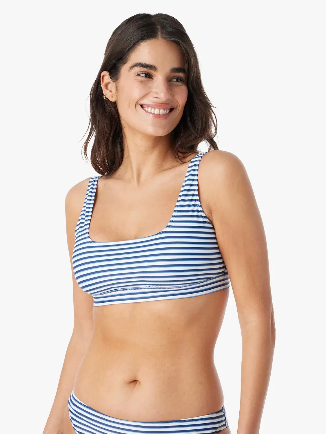 Sandpiper Tank | White Sailing Stripe